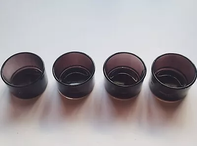 £7.99 • Buy Set Of Four Black Glass Tea Light Candle Holders