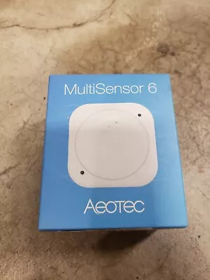 Aeotec Multisensor 6 Z-Wave Plus 6-in1 Motion Temperature Humidity Light UV • $50