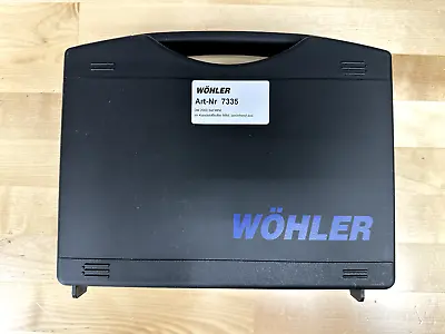 Wohler 7335 DM2000 Digital Manometer Kit Differential Pressure +/-800in WC Range • $199.99