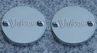 1987-2008 Kawasaki Vulcan 88 VN 1500 Classic Nomad Drifter CHROME FLUID CAPS • $19.95