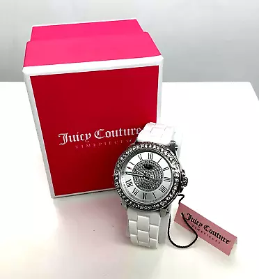 £49.94 • Buy Juicy Couture Ladies Pedigree Diamante/White Analogue Quartz Watch