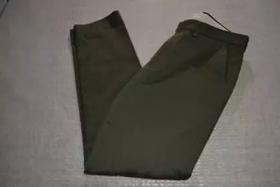 42786-a J.Crew Pants Bowery Slim Fit Green Size 31 X 32 Stretch Adult Mens • $23.99