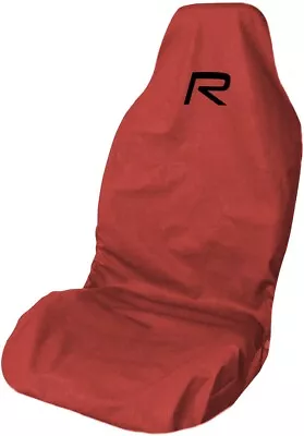 Volvo Type R Waterproof Premium LARGE Maroon Red Front Car Seat Cover Protector • $33.51