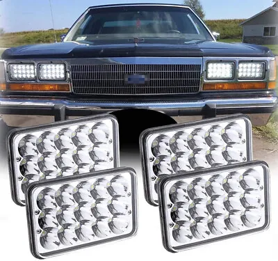 4x6 LED Headlights Hi/LO For Chevrolet Kodiak C4500 And C5500 2003-2009 Models • $78.70