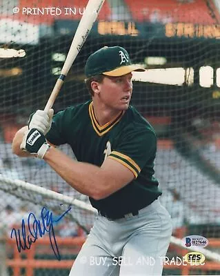 8x10 Mark Mcgwire Signed Autograph Big Mac Oakland Athletics #25 Bas Coa Rp Wow • $14.99