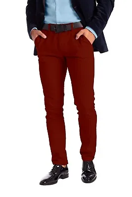 Mens Skinny Stretchy Slim Fit Pants • $22.89