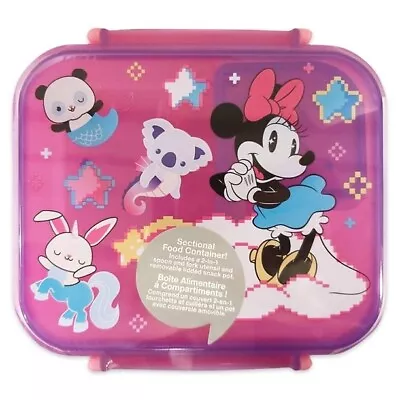 NWT Disney Store Minnie Mouse Lunch Snack Food Storage Container • $13