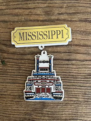 VTG STEAMBOATIN' MISSISSIPPI Refrigerator Magnet Rare • $10