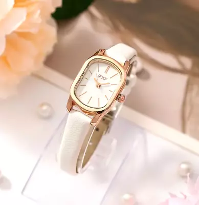 Ladies Square Roman Numeral Luxury Vintage Fashion Quartz Watch Fancy White Gift • $25.98