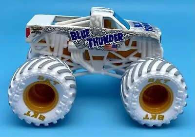 Monster Jam Monster Truck BLUE THUNDER 1:64 Gears And Galaxies Special Edition • $6.95