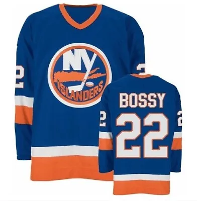 Mike Bossy #22 New York Islanders Throwback Vintage NHL Legend Hockey Jersey • $56.02