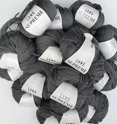 $15 • Buy Lang Yarns Supreme Merino Cashmere Silk Asstd Colors Single Skein FREE SHIPPING!