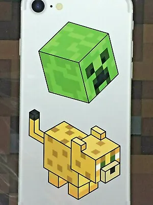 Minecraft Decals For Cellphones Remotes Laptops Or Controllers  - NEW • $7
