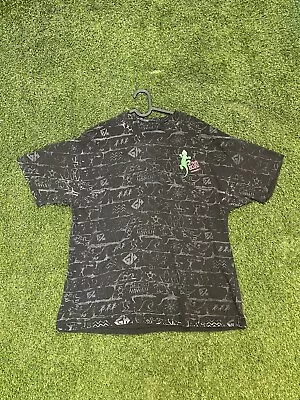 VINTAGE Gecko Hawaii Shirt Black • $55