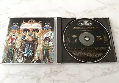 Michael Jackson Dangerous CD 1ST USA PRESS! Epic EK 45400 Black Or White RARE! • $15.99