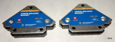 2 QTY Magnetic 45° Welding Clamps FM1-XS • $30