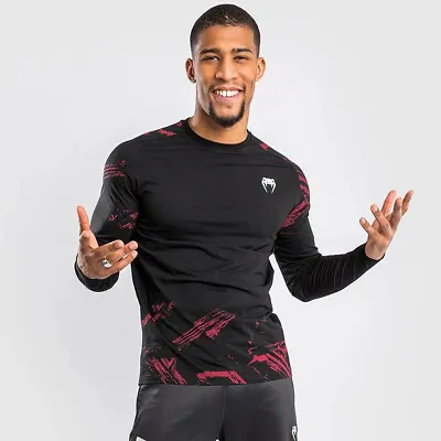 Venum UFC Authentic Fight Week 2.0 Long Sleeve T-Shirt - Black/Red • $36.75