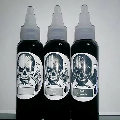 2oz Grey Wash Tattoo Ink Setnot Eternal Infinity Moms • $19.99