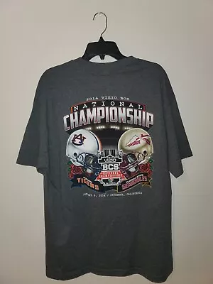 2014 Vizio Rose Bowl BCS National Championship Tee Size XL FSU Auburn  • $17