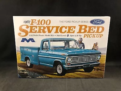 Moebius 1967 Ford F-100 Service Bed Pickup 1:25 Scale Plastic Model Kit 1239 NIB • $40