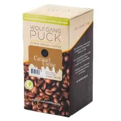 Wolfgang Puck Coffee - Caramel Creme - Soft Pods • $11.99