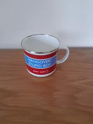 Dad's Army  Stupid Boy's Tin Mug  Enamel Mug • £7.99