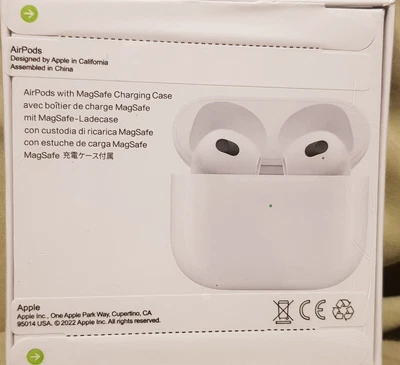 $230 • Buy New Apple AirPods 3rd Generation Magsafe Charging