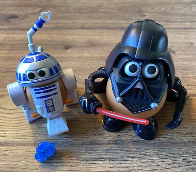 Star Wars Mr Potato Darth Tater & Artoo Potatoo - Darth Vader & R2-D2 Lot • $14.99