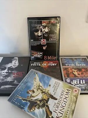 Bruce Lee/Jackie Chan/jet Li  Collection Martial Arts DVD 8 Movies Blockbusters • £8.99