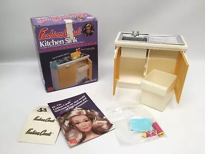Mego Corp Fashion Candi Kitchen Sink 1980 In Box 12” Doll Accessories 93071 • $38.25