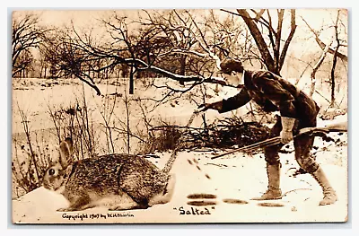 RPPC Hunter Salts Exaggerated Rabbit WH Martin Riffle Or Shotgun Hunting • $5.99