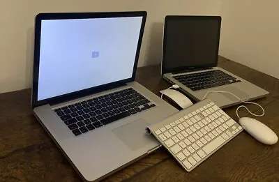 2 Macbook Pro Apple Laptops Joblot Spares / Repairs • £50