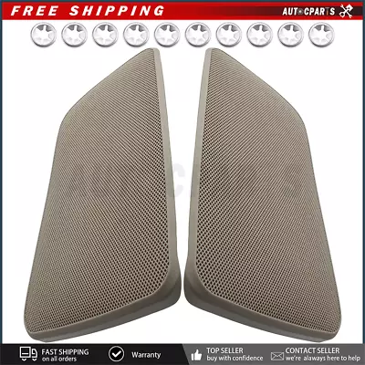2X Tan Rear Speaker Grille Covers 04007-521AA-B0 Fit For Toyota Camry 2002-2006  • $19.96