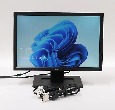 Dell E1909Wf 19  1440 X 900 Flat Panel 60Hz LCD Monitor With DVI And Power Cable • $32.99