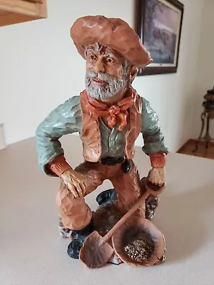 Vintage Universal Statuary Figure Prospector Miner/Western Cowboy 1976 • $22