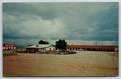 Albuquerque Moriarty NM~Longhorn Ranch Motel~Route 66 Neon Sign~Roadside~1950s • $12