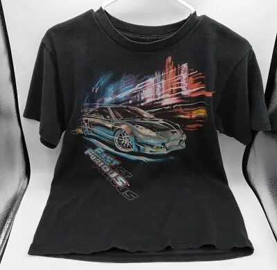 Vintage The Fast And The Furious Movie Promo Black T Shirt Small • $85