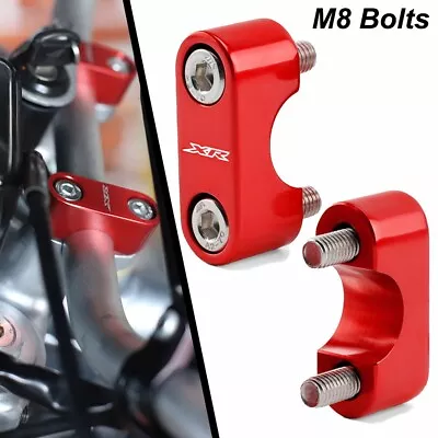 Handle Bar Mount Clamps Riser Adapter 7/8''/22mm For HONDA XR 650R/L 400/R 250/R • $14.93