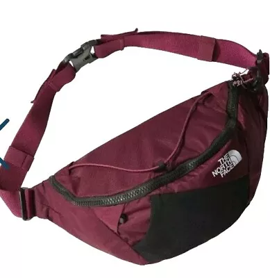 The North Face Lumbical Small Belt Bag Boysenberry New Unisex Fanny Pack 3.5L • $59.93