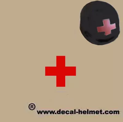 M1 Helmet Stencil WW2 Medic Medical US USA Red Cross Template WWII WW2 • $4.97