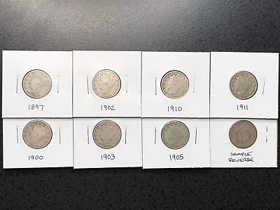 $8.99 • Buy LIBERTY  V  NICKLES  1883 - 1913 / Random Lot Of Seven Coins