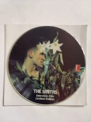 The Smiths Limited Edition Picture Interview Disc 12” Vinyl • £7.95