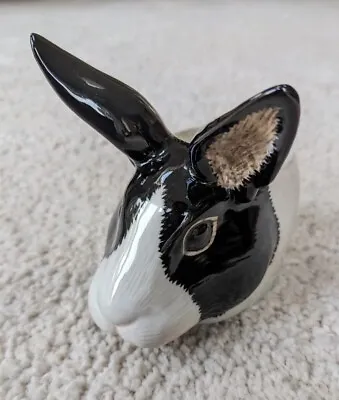 Dutch Rabbit Bunny Head Egg Cup Ornament By Quail Ceramics Brand New Boxed • £11.95