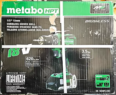 Metabo HPT MultiVolt 18-volt 1/2-in Brushless Cordless Drill • $129.63