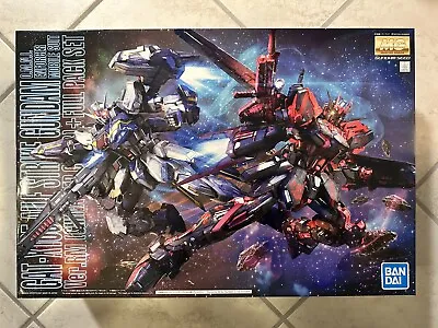 Premium Bandai MG 1/100 Aile Strike Gundam Ver RM China Red + Full 8 Packs Rare! • $419.99