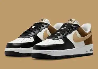 NIKE Air Force 1 '07 LOW MOCHA BROWN FB3355 200 MEN'S MULTI SIZE Fast Shipping • $104.99