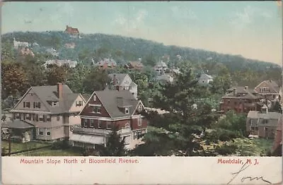 Postcard Mountain Slope North Bloomfield Ave Montclair NJ  • $20.08
