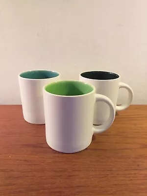 Set 3 HABITAT SPECTRA STONEWARE MUGS • £36