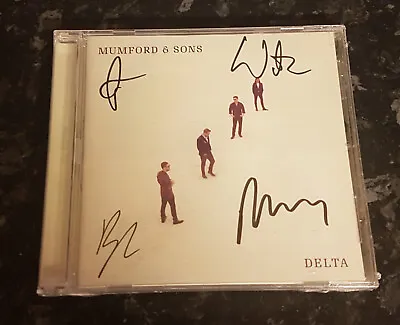 Mumford & Sons - Delta - CD ALBUM - NEW - SEALED - SIGNED • £40