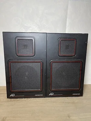 $35 • Buy Vintage Sound Design Acoustic Dynamics Wall/Shelf Stereo Speakers Model 0617A